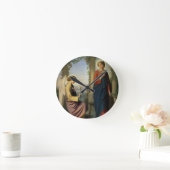 天使の挨拶、か告知1860年 ラウンド壁時計 (ホーム)