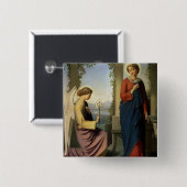 天使の挨拶、か告知1860年 缶バッジ (正面&裏面)