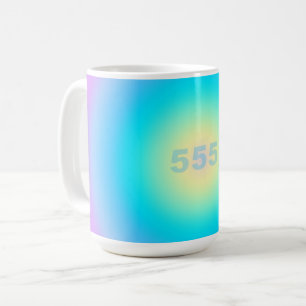 天使の数値555 – 地平線の変化 コーヒーマグカップ
