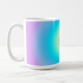 天使の数値555 – 地平線の変化 コーヒーマグカップ (左)