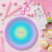 天使の数値555 – 地平線の変化 ペーパープレート (パーティー)