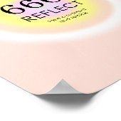 天使の数666意味を反映 ポスター (角)