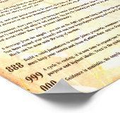 天使の数 ポスター (角)