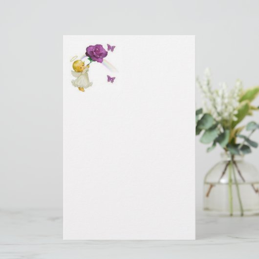 天使の文房具 便箋 (スタンド正面)