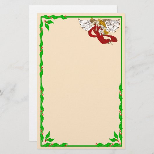 天使の文房具 便箋 (正面/裏面)