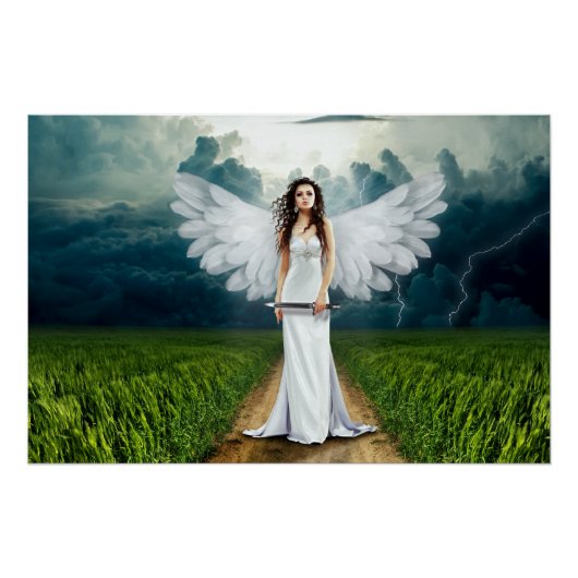 天使の方向 ポスター (正面)