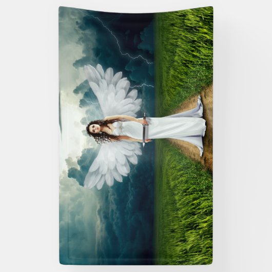 天使の方向 横断幕 (縦)