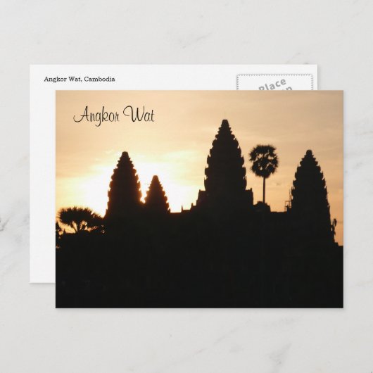 天使の日の出 ポストカード (正面/裏面)