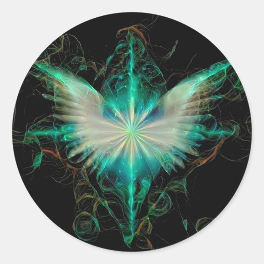 天使の星 ラウンドシール (正面)