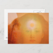 天使の暖かさ ポストカード (正面/裏面)