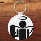 天使の板。 キーホルダー (正面)