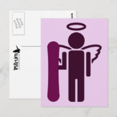 天使の板。 ポストカード (正面/裏面)