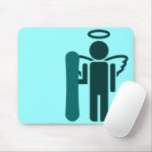 天使の板。 マウスパッド (マウス)