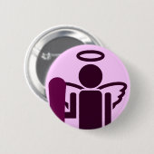 天使の板。 缶バッジ (正面&裏面)