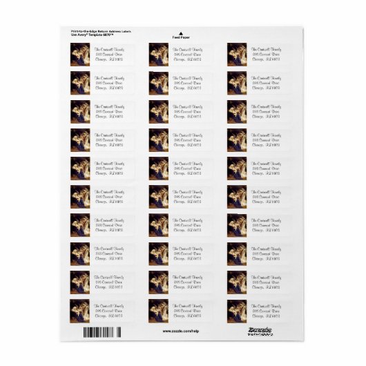 天使の歌の宗教の賛美ヴァージンマリー ラベル (フルシート)