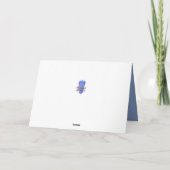 "天使の歌"の宗教クリスマスカード シーズンカード (裏面)