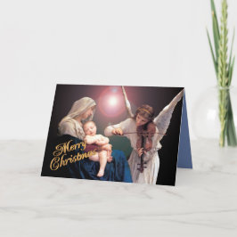 "天使の歌"の宗教クリスマスカード シーズンカード