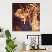 天使の歌 – ウィリアム・ブーゲロー ポスター (ホームオフィス)