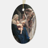 "天使の歌"クリスマスの装飾 セラミックオーナメント (左)