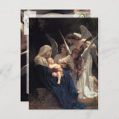 天使の歌,クリスマス葉書 シーズンポストカード (正面/裏面)