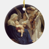 天使の歌 セラミックオーナメント (裏面)