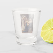 天使の歌(ヴィンテージ芸術) ショットグラス (裏面)