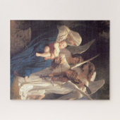 天使の歌(ヴィンテージ芸術) ジグソーパズル (横)