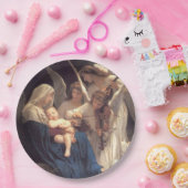 天使の歌(ヴィンテージ芸術) ペーパープレート (パーティー)