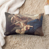 天使の歌(ヴィンテージ芸術) ランバークッション (ブランケット)