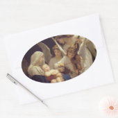 天使の歌 楕円形シール (封筒)