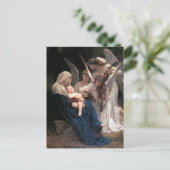 天使の歌（1881年）ブーゲロー ポストカード (スタンド正面)