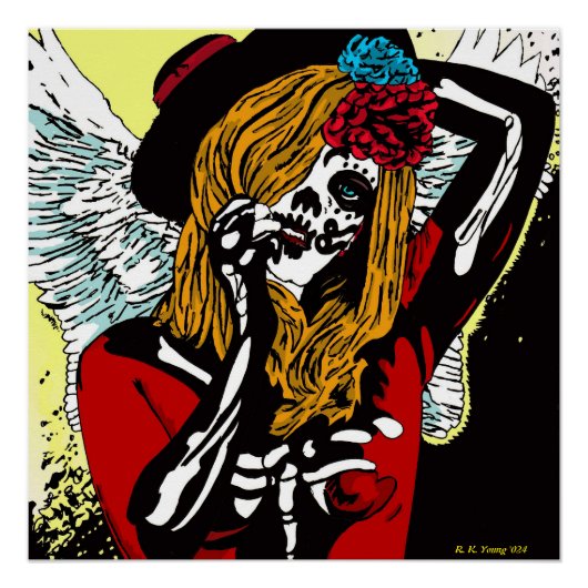 天使の死 ポスター (正面)