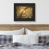 天使の渦巻き キャンバスプリント (インサイチュ (寝室))