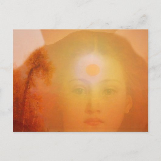 天使の温もり ポストカード (正面)