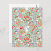 天使の猫 ポストカード (正面/裏面)