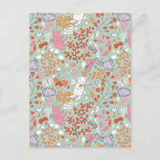 天使の猫 ポストカード