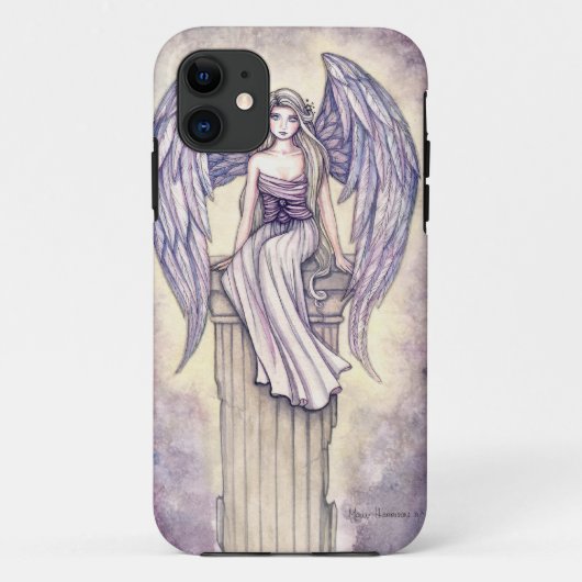 天使の留まり木 エンジェル ファンタジーアート Case-Mate iPhoneケース (裏面)