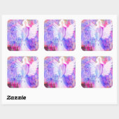 天使の白熱ステッカー スクエアシール (シート)