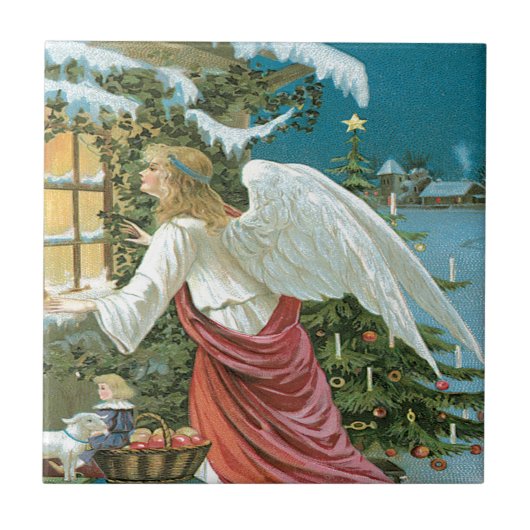 天使の監視 タイル (正面)