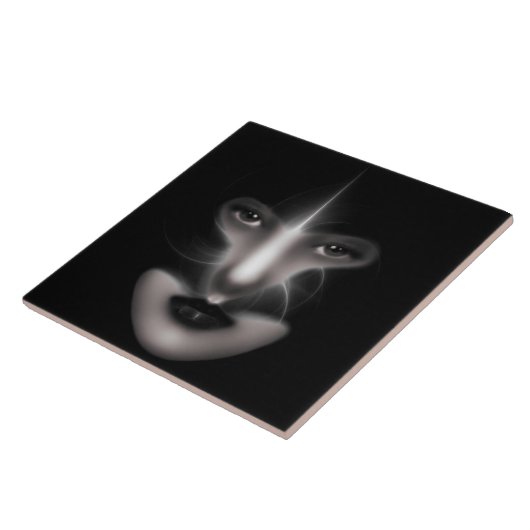 天使の目フラクタルアートタイル タイル (側面)