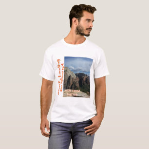 天使の着陸のザイオン国立公園2はティーShi味方しました Tシャツ