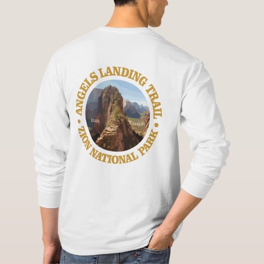 天使の着陸 Tシャツ (裏面)