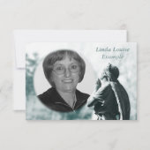 天使の祈りの言葉の記念物カード 案内状 (正面)