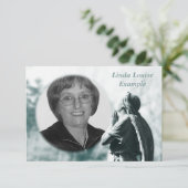 天使の祈りの言葉の記念物カード 案内状 (スタンド正面)