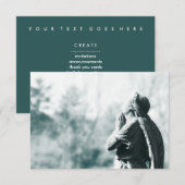 天使の祈り 招待状 (正面/裏面)