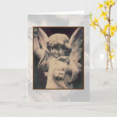 天使の移動カード カード (黄色い花)