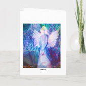 天使の空気のような挨拶状 カード (裏面)