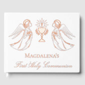 天使の第一聖餐式への崇拝 ゲストブック (正面)
