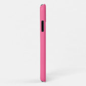 天使の絵画ピンクの花，モノグラム Case-Mate iPhoneケース (裏面/右)