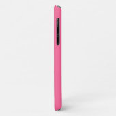 天使の絵画ピンクの花，モノグラム Case-Mate iPhoneケース (裏面/左)